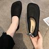 2025 High Quality Shoes Female Mesh Women's Flats Daily Casual Flats Women Soft Bottom Breathable Light Slip on Shoes Women