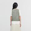 Elva's Island Women's Color-block Striped Knit Vest