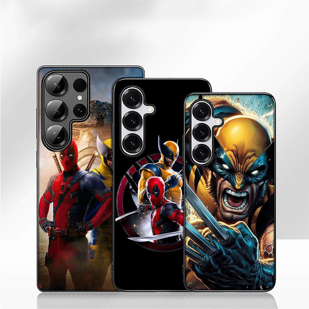 Marvel Deadpool Wolverine Phone Case for Motorola Moto Edge 70 60 Fusion 40 NEO 20 Pro G Stylus G56 G96 G71 G73 G41 G42 G51 G52
