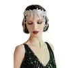 1Pcs Stylish And Unique Headbands Headgear Prom Hair Accessories Rhinestone Fringed Adjustable Elastic Headpiece