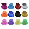 Versatile Top Hat for Birthday Celebrations Shiny Hats, Glitter Adult Kids, Colorful Magician Hat, Victorian Dress Up Christmas Sparkly Hats