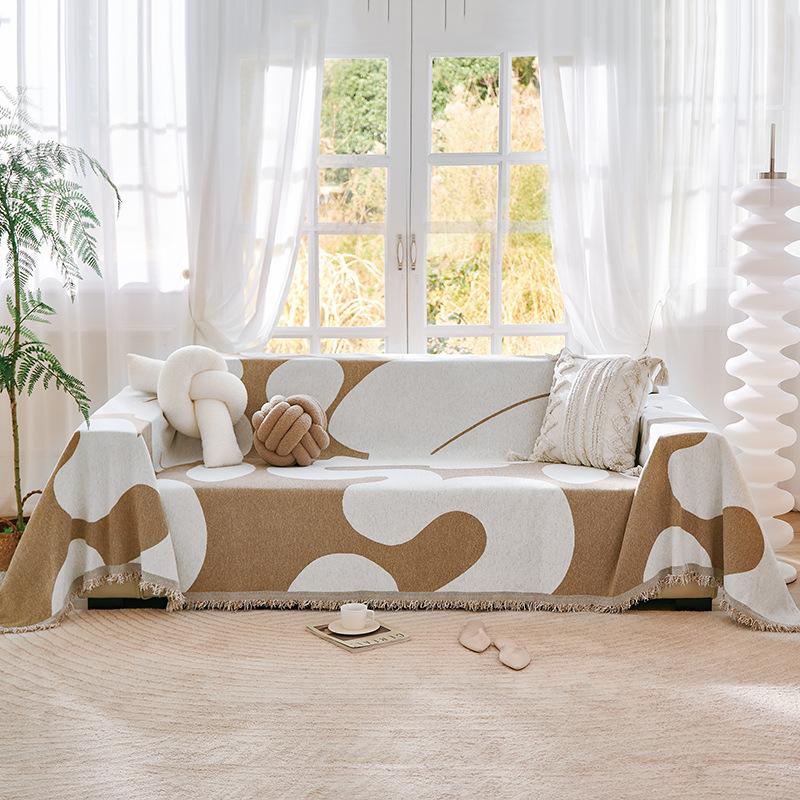 Modern Simple Sofa Cover Towel Sofa Cover Four Seasons Universal Sofa Cushion Universal Anti-Cat's Paw Sofa Blanket