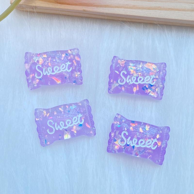 

12Pcs New Cute Cartoon Candy Flat Back Resin Cabochons Scrapbooking DIY Jewelry Craft Decoration Accessorie Q33