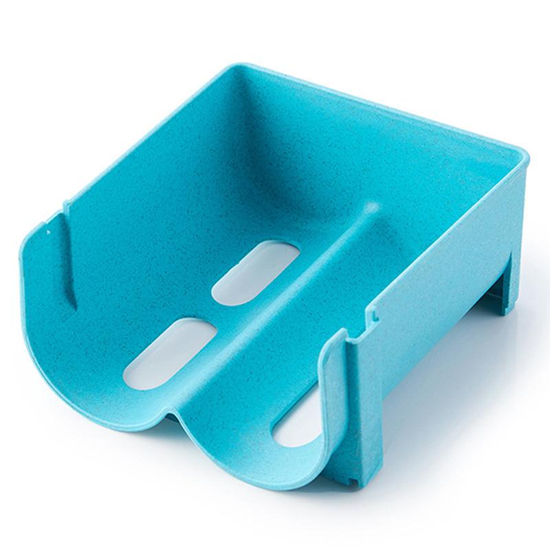 

Холодильник Пиво Напитки Хранение Ящик Кухонный Стеллаж Для Хранения Бутылок Штабелируемый синий