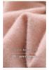 Women's Pure Cashmere Scissor Collar Knit Sweater - Autumn/Winter Loose Pullover Base Layer