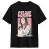Celines Dion Tshirt Summer Novelty Tshirts Unisex Cotton Oneck 4xl 5xl 6xl Top Tees Shortsleeved Y2k Casual Tops