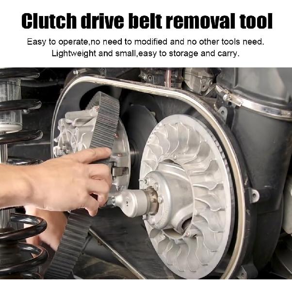 Shkalacar Belt Removing Tool Replacement for Can-Am Defender, Clutch Spreader CVT Drive Belt Changing Removal Tool Compatible with Can Am Maverick X3