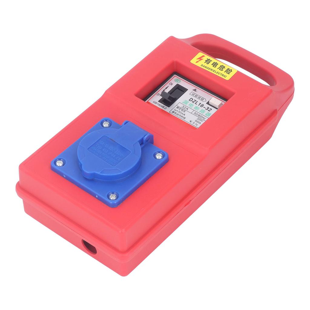 Rozbočovač napájení Přenosný Ruční Dočasná Elektrická Zásuvka Distribuční Box Panel pro