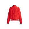 adidas WV 3S Full-Zip Casual Sports Woven Bomber Jacket Women’s Energy Red