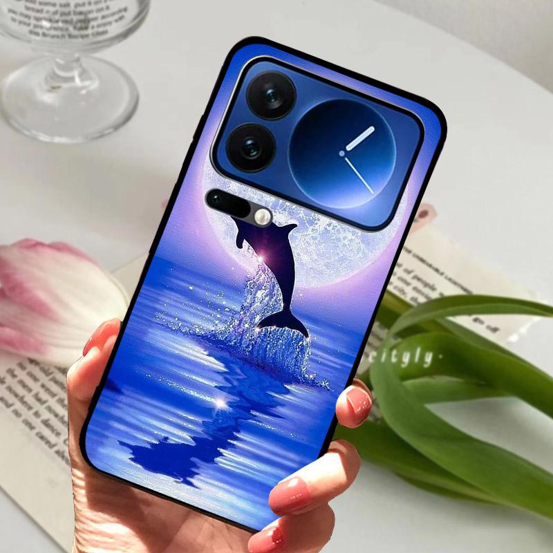For Xiaomi Mi 17 Pro Max/17Pro Case Fashion Shockproof Protective Back Cover For Xiaomi 17 ProMax Soft TPU Silicone Phone Fundas