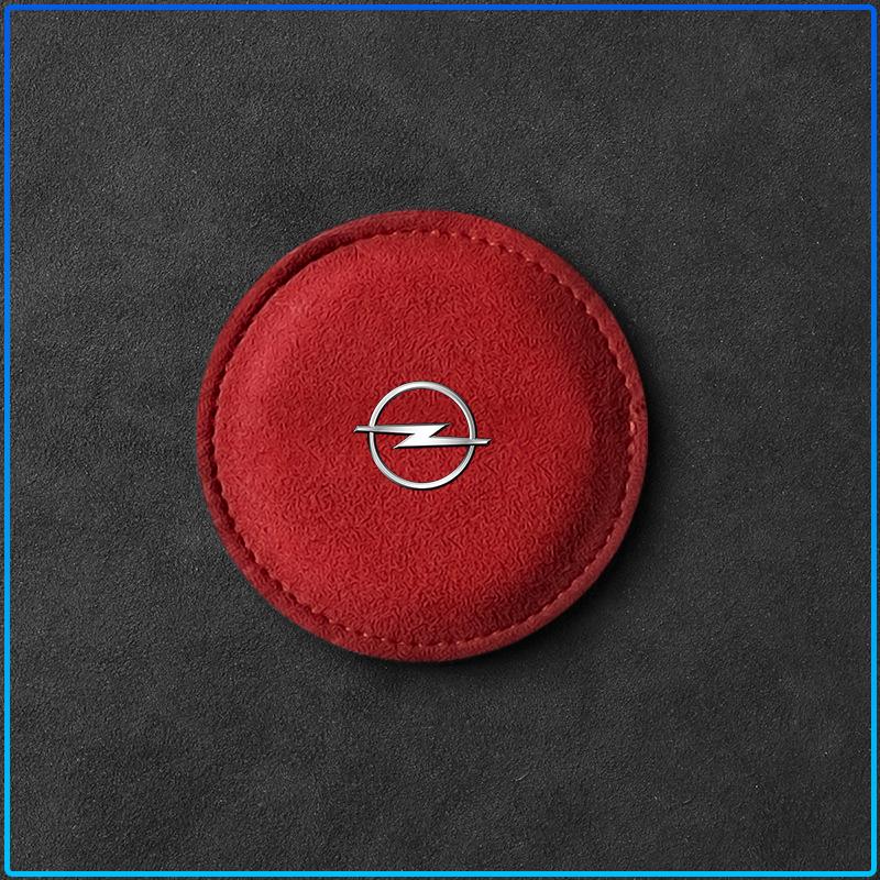 Auto Logo Door Slot Pad Cup Holder Mats Car Accessories Leather Nonslip For Opel Astra C G H Insignia J K Zafira B Corsa Vectra C Corsa C