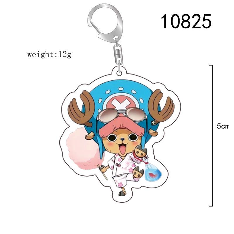 Acrylic Keychain - Luffy, Zoro, Nami Anime Pendant