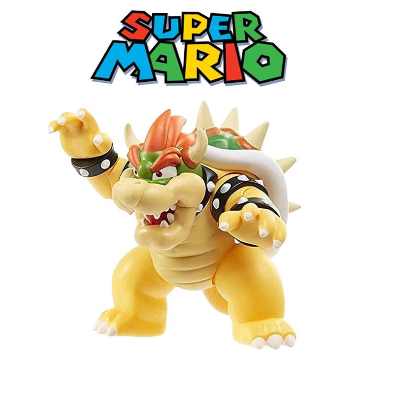 Super Mario Bowser Figurine Jouet en PVC Hauteur 10cm Modèle Collectionnable Dessin Animé