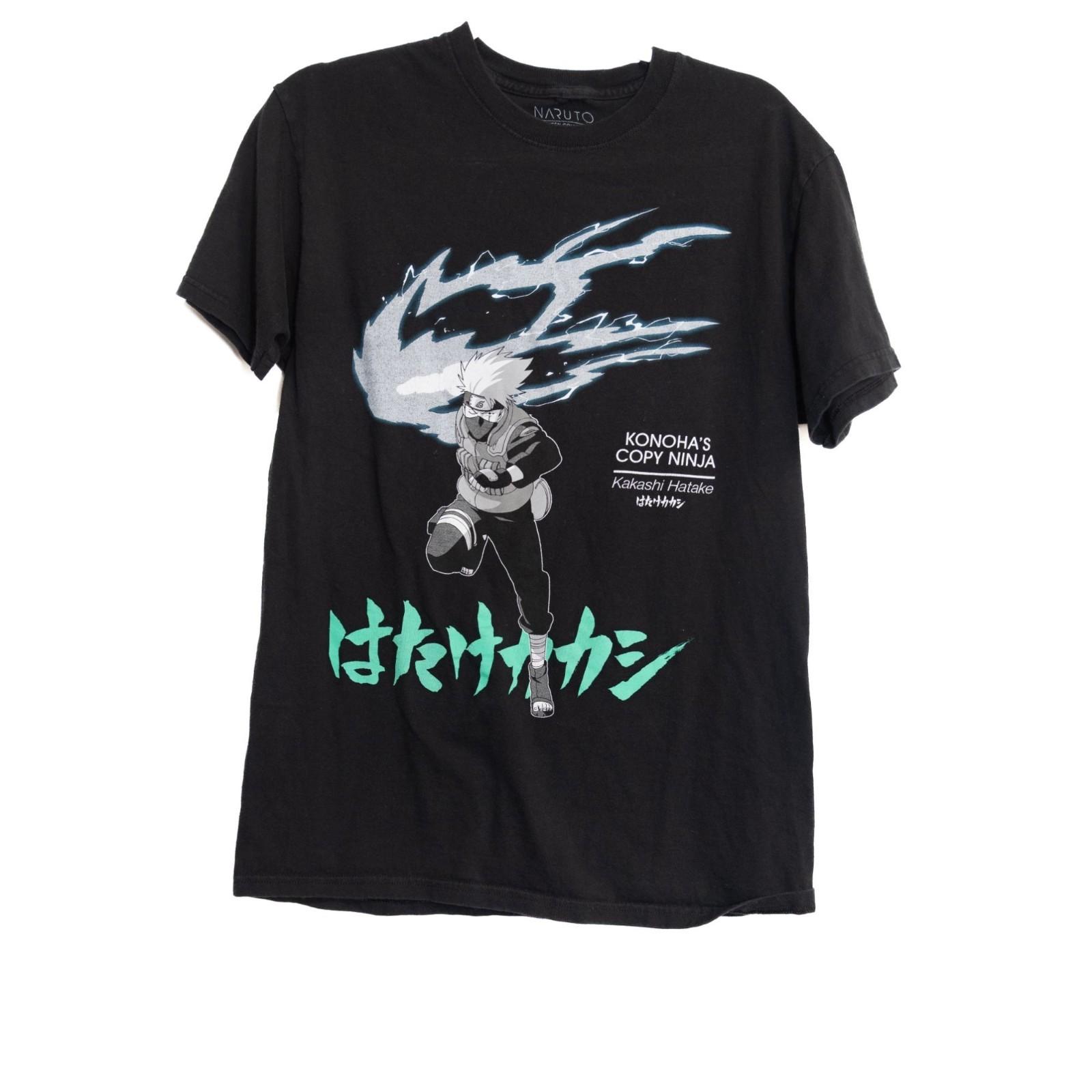 Naruto Size M Kakashi Hatake Graphic T-Shirt S