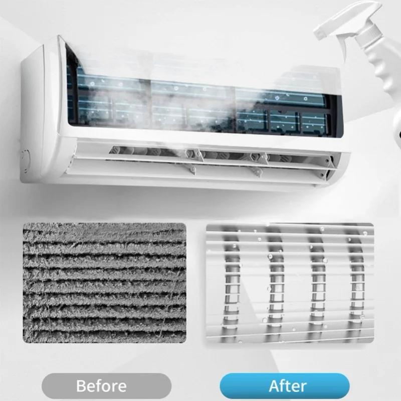 AC Coil Cleaner Spray Multi-Cleaner Foam Spray 500 ml Foam Coil Cleaner Foamin Heavy-Duty Detergent Essential For Cleaning