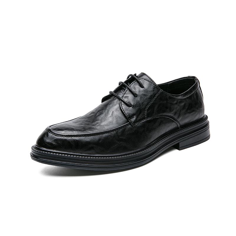 Hot Sale Casual Leather Shoes for Men Anti-Slip Outdoor Oxford Shoes Classic Sneakers New Fashion Leisure Man Formal Dress Shoes