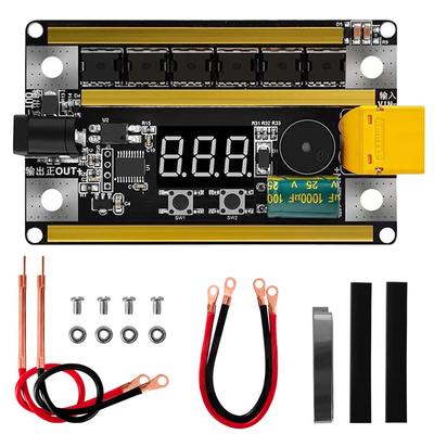 GX591 Mainboard Schweißgerät Digitale Röhrenanzeige 12V Schweißplatine Unterstützung Schweißen von 0,1 mm - 0,2 mm Nickelblech für 18650-Batterie