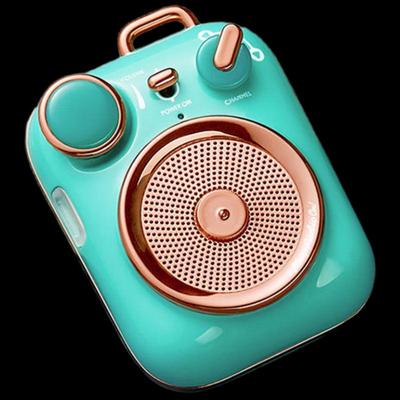 Elvis Radio MW-P3 Portable Retro Bluetooth Speaker CN Plug (adapter Included)
