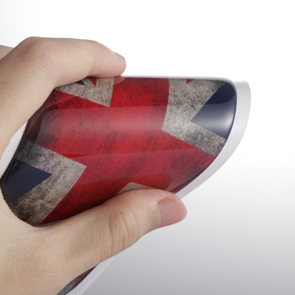 Car Epoxy Stickers Sun Visor Makeup Mirror Back Decals Decoration For Mini Cooper F55 F56 Interior Decorative