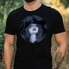 T-Shirt Herren Gruselige Hexe Motiv Baumwolle Größe XS bis 5XL