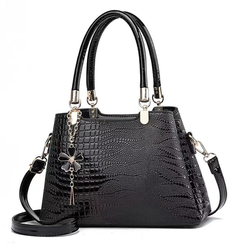 Trendy Large Capacity Women s Tote Bag In Chic Black Coffee And Pink Colors Perfect For Summer чёрный