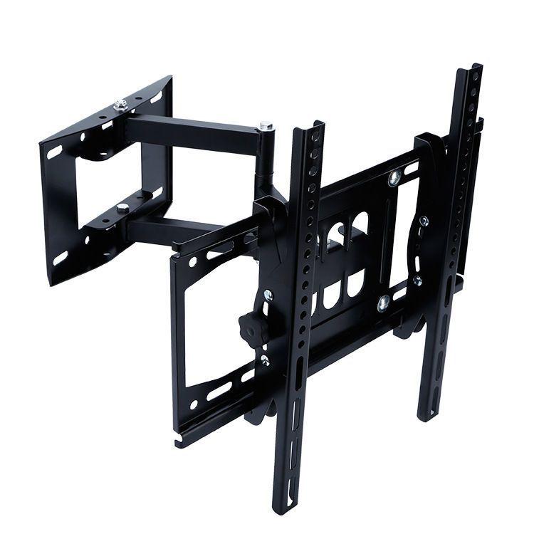 Universal Adjustable LCD Monitor & TV Wall Mount with Retractable, Rotating Arm