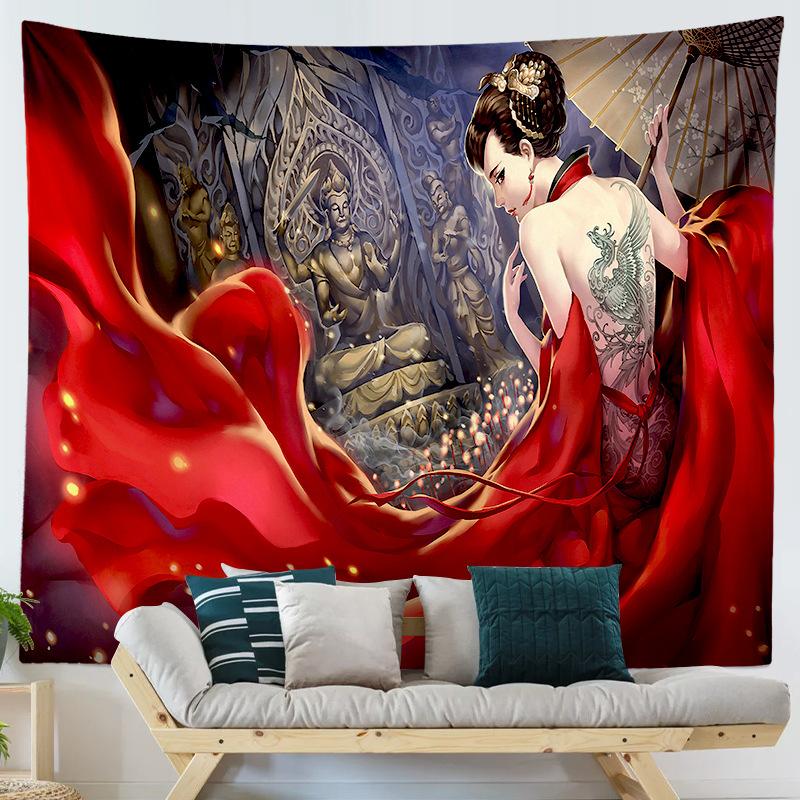 Японский аниме-гобелен — фото 12