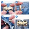 Waist Buckle Halloween Jean Fit Tighten Buckles Button Clasps Jean Buttons for Loose Jeans  Unisex