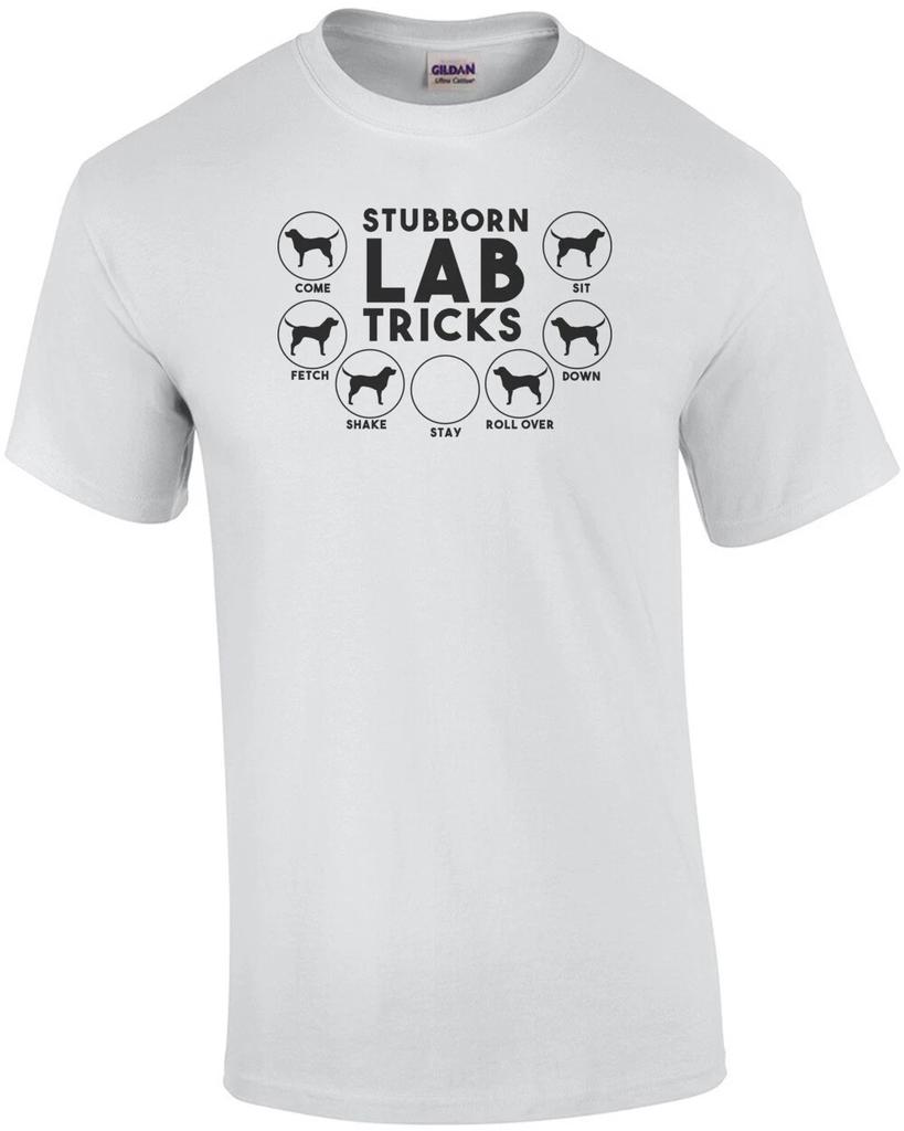 Stubborn Lab Tricks - Labrador T-Shirt