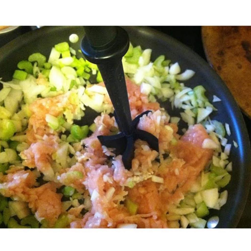 Curved Meat , Rice, Potato, Pumpkin, Temp Beef, Burger Masher, Utensil