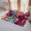 M Maroon 5 band Floor Mat Eco  Flannel Doormat Non Slip Odorless Indoor Floor Rug Soft Short Plush Home Mat