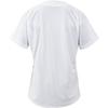 Mizuno Junior Practice Size 160 Shirt, Semi-Half Button, 12JC8F89, Kids, White,