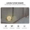 Aesthetic Seashell Modeling Lamp White Plastic Powered LED Night Light Bedside Home Decor Valentine Gift
