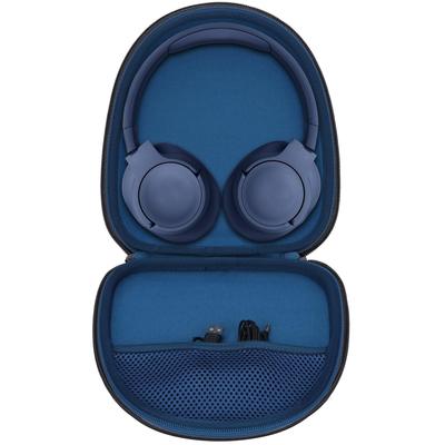 Lebakort Storage Case Compatible with Tune 710BT Wireless Headphones, 770NC, 760NC, 750BTNC, 600BTNC, 520BT, 500BT, and 510BT (Dark Blue Case)