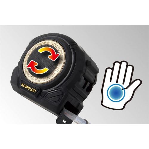 Komelon TC Convex 2555, 25mm x 5.5m, KMC-80, Black