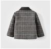 Brand Winter Boys' Lamb's Wool Overcoat - Thickened, Warm Velvet Coat