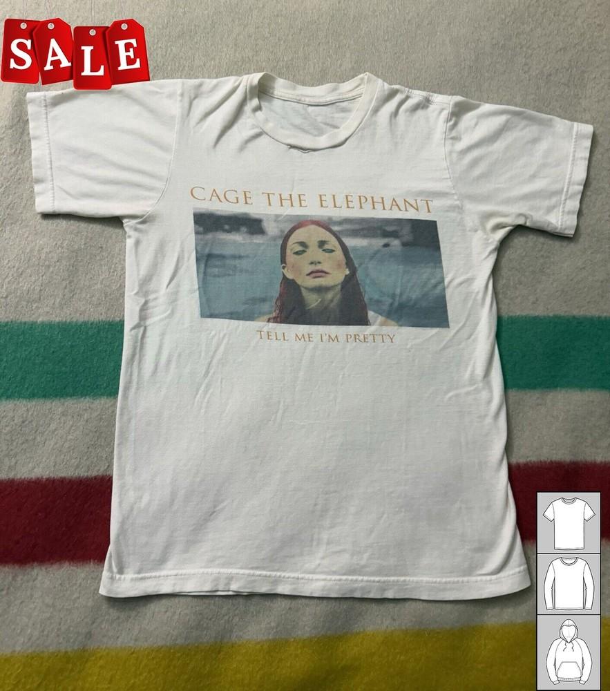 New Popular Cage The Elephant Distressed Tour Concert Men All Size Tee JM312 Unisex T-Shirt