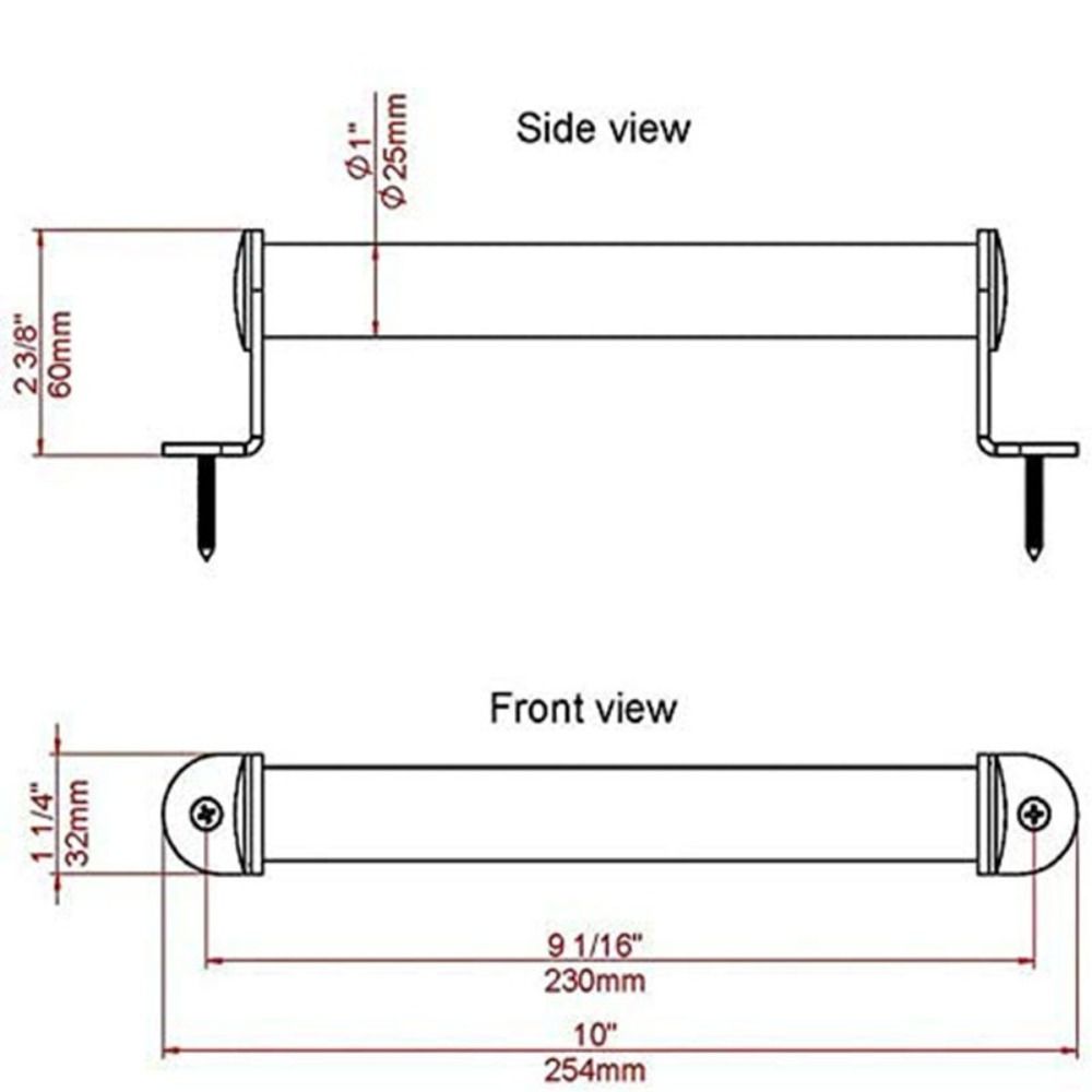 Stainless Steel Door Knobs Silver Sliding Door Handles Double Sided Barn Door Pulls  Cabinet