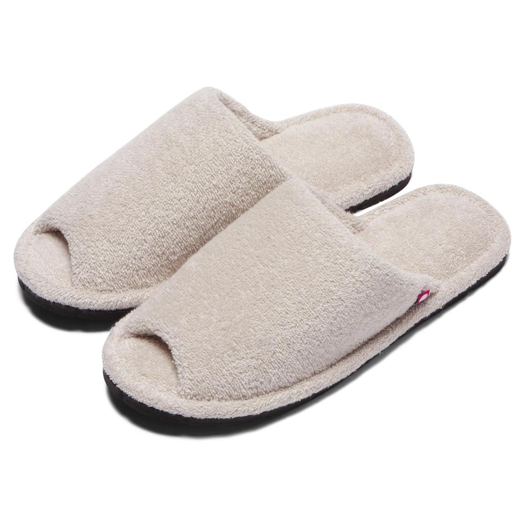 Clean Days Towel Comfortable and Easy to Walk Stylish Sizes by Nippon Also suitable as room or for Slippers, in, Gray, 23cm-25cm, 401209, Slippers.