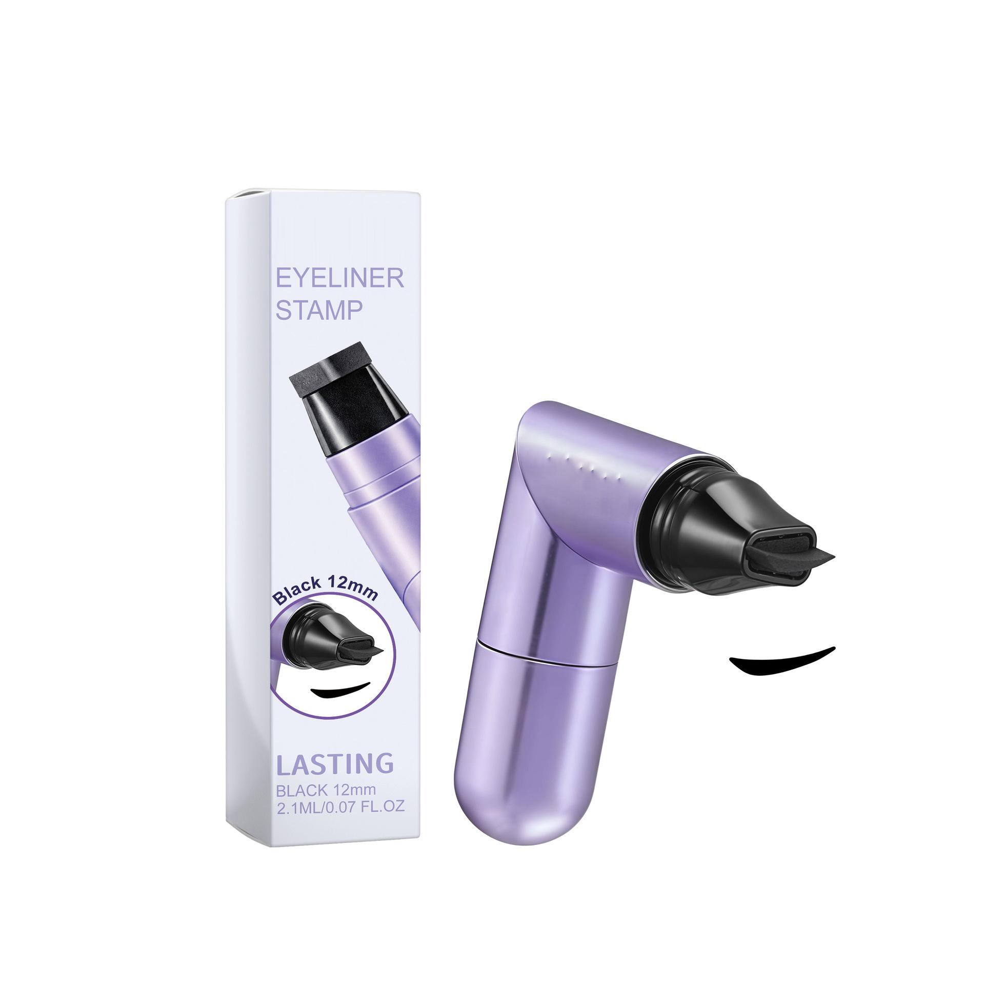 

Dual-Ended Eyeliner Stamp Liquid Eyeliner 2 1ml Waterproof Long-Lasting Smooth Application Precision Tip for Natural Eye Tail Definition one size