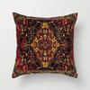 Red Moroccan ethnic style short plush pillowcase sofa cushion cover home decoration can be customized for you 40x40 50x50 60x60