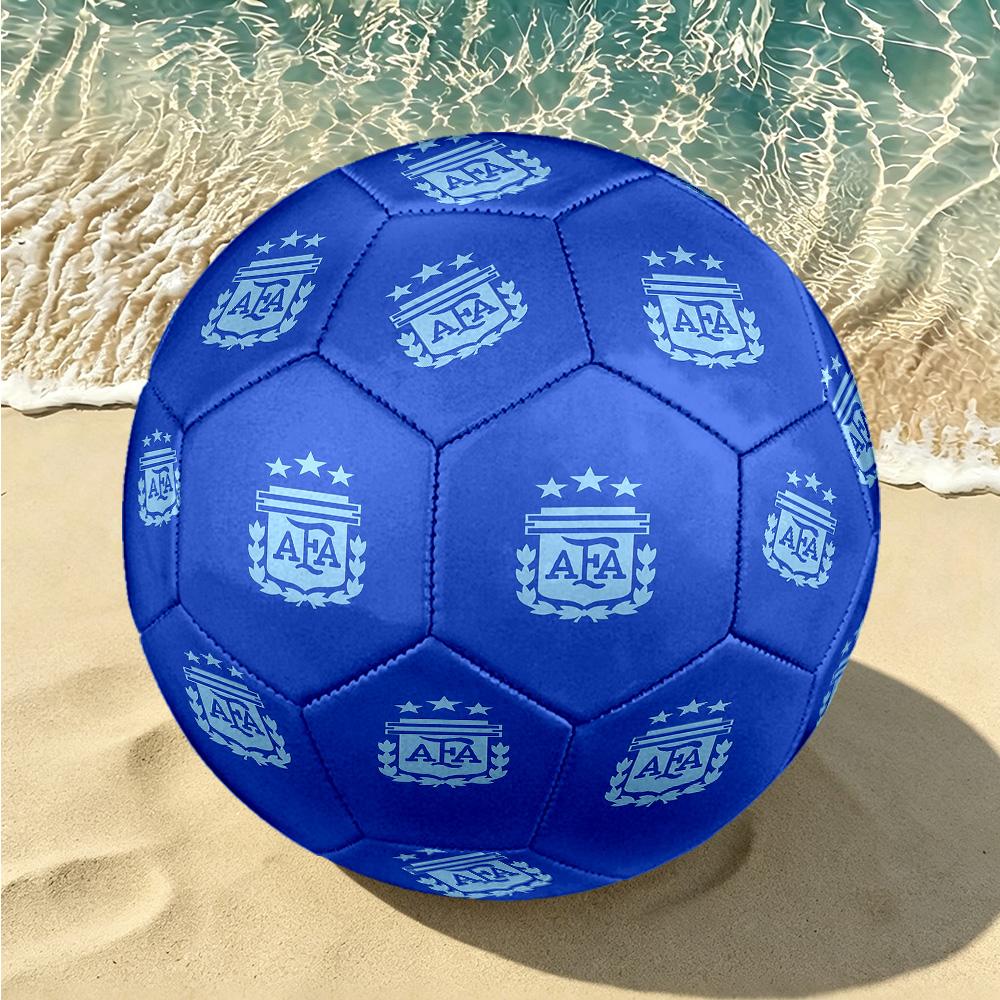 1 Bola de Futebol Tamanho 5 Bandeira da Argentina, Adequada para Jogos de Treino/Treinamento de Torneio, Leve e Durável logo70713