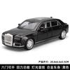 1:24 Presidential Car Aurus Senat Alloy Diecast Car Model With Lights Children'S Toy Collection Display Gift Souvenir