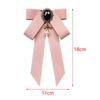 Bow Tie Ribbon Brooch Necktie Pre Tied Ladies Pin Bowknot Shirt for Uniform