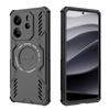 KEYSION Hollow Heat Dissipation Case for Redmi Note 14 4G 5G Silicone+PC Magnetic Cooling Shockproof Phone Cover for Redmi Note 14 5G