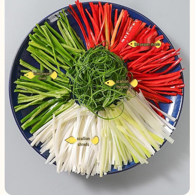 Multi-functional Green Onion & Chili Shredder