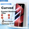 2-Pack Tempered Glass Screen Protector for Huawei Pura80 Pro/Pura80 Ultra, Curved Full Coverage Ultra-CleGlass Shatterproof Phone Screen Protector