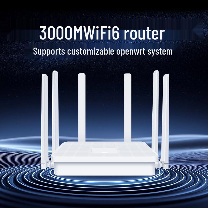 

5G Dual-Band 3000Mbps Gigabit Home WiFi Router with Wall Penetration & Open Source Support Contact customer service for OEM inquiry