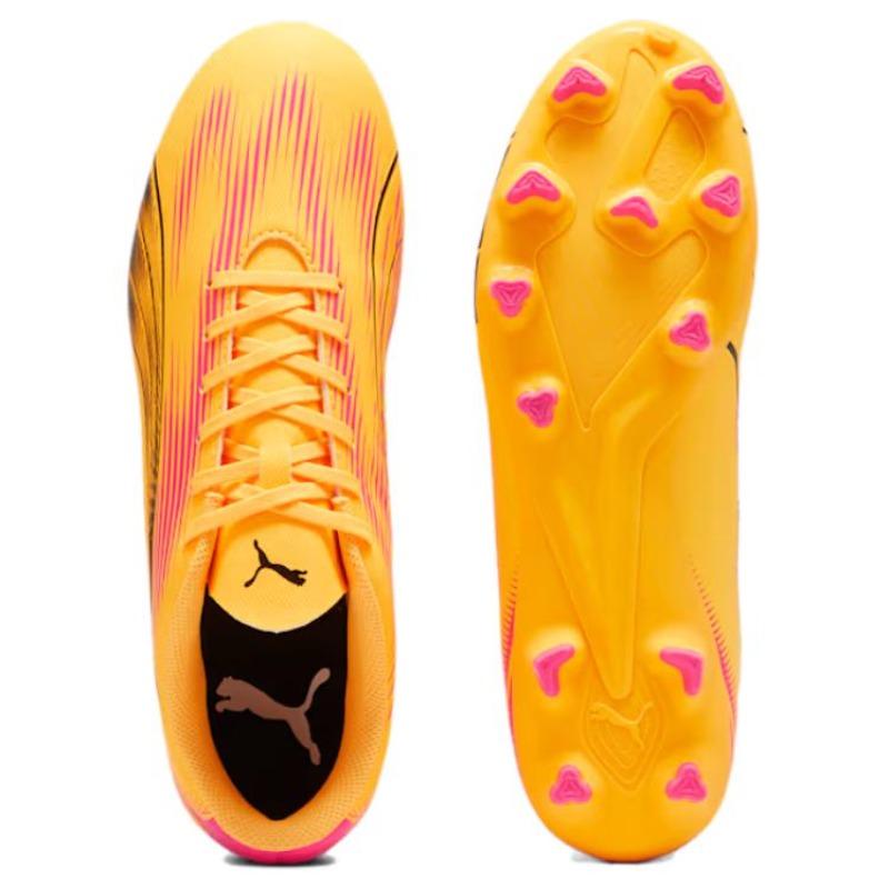 PUMA Ultra Play Men's Football Shoes Orange Comfortable AG FG Studs 107763-03