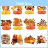Cartoon Themed Thanksgiving Animal Pattern Paper Desktop Ornament Party Props